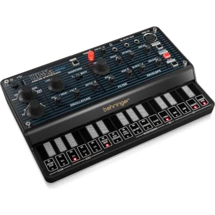 Behringer UB-Xa Mini Synthesizer, Analog Synthesizer mit 3 Stimmen, Ringmodulator und 27-Tasten-Kapazitives Keyboard – Bild 2