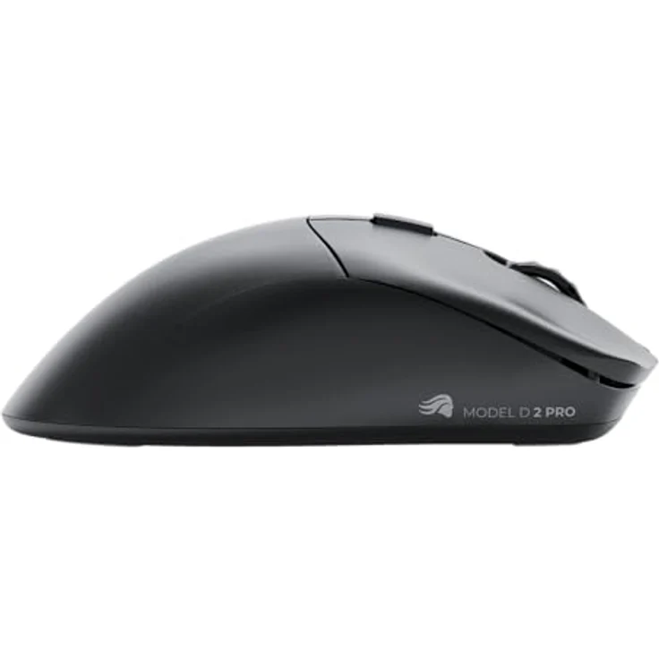 Glorious Gaming Model D 2 PRO Wireless Gaming Mouse – 2,4-GHz-Funk mit 1 ms Verzögerung, 100 Mio. Klicks, 60 g, Lange Akkulaufzeit, Sensor mit 26 k DPI, ergonomisch, 6 Tasten, PTFE-Füße – Schwarz – Bild 5