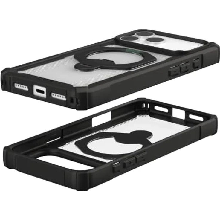 UAG Plasma XTE 360 MagSafe, 360° drehbare Handyhülle mit Fallschutz bis 20 ft, black/clear für iPhone 18 Pro Max/17 Pro Max – Bild 2