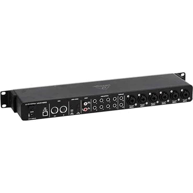 Behringer UMC1820, Audiophiles 18x20 USB Audio/MIDI Interface mit 24-Bit/96 kHz Auflösung und Midas Mikrofonvorverstärkern – Bild 3