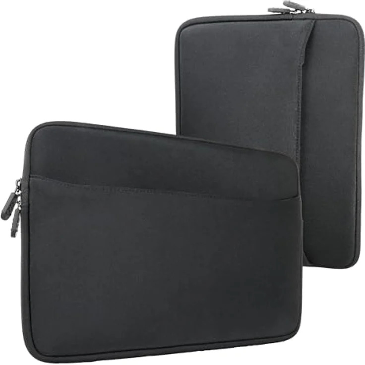 honju Darkroom Neopren Sleeve für Microsoft Surface Laptop (13,5" & 13,8") / Laptop Go / Surface Pro 11/10/9/8, mit großem Außenfach, Mikrofaser-Innenseite und leichtgängigem Reißverschluss – Bild 1