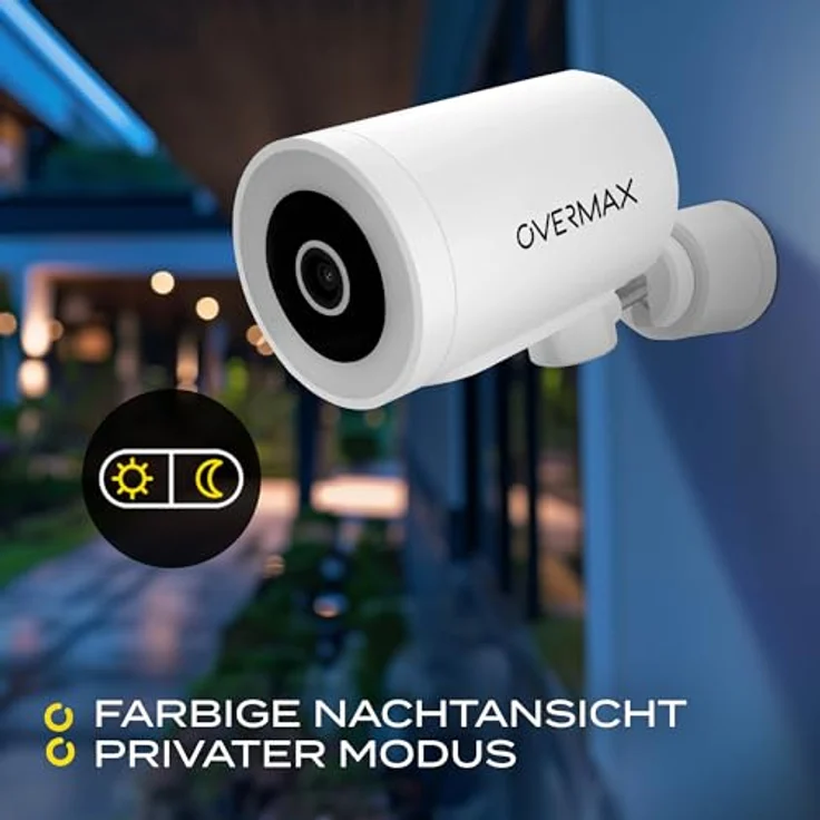 Overmax Überwachungskamera CAMSPOT 5.1 (Außen, Innen, 4 MPx Auflösung, 350°, Live-Übertragung, Farbnachtsicht) – Bild 7