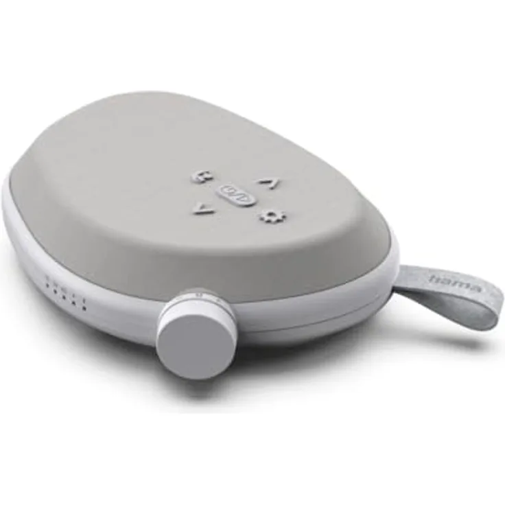 Hama Calm 3 W Bluetooth Lautsprecher, Laufzeit bis 20 h, Bluetooth 5.3, Grau/Weiß, versandkostenfrei