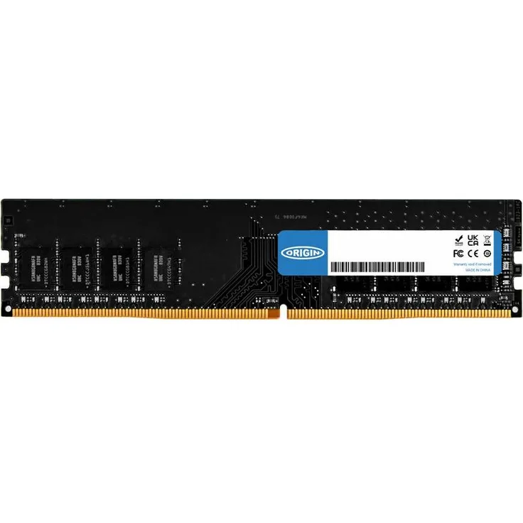 Origin Storage 8GB DDR4 3200MHz UDIMM RAM, 1Rx8 Non-ECC, 288-Pin DIMM, 1.2V