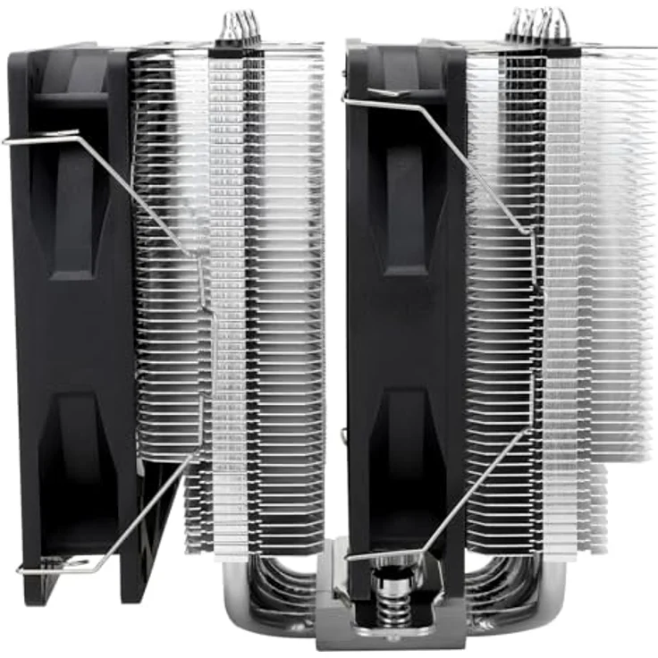 Thermalright Peerless Assasin 120 SE A-RGB CPU-Kühler - 120 mm, schwarz/silber – Bild 6