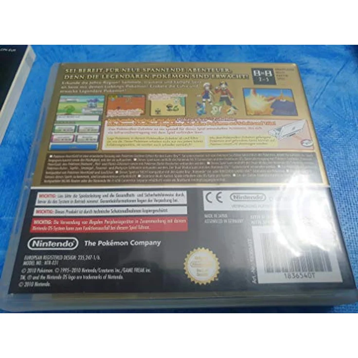 Pokémon Goldene Edition - HeartGold + Pokewalker (DS) – Bild 9