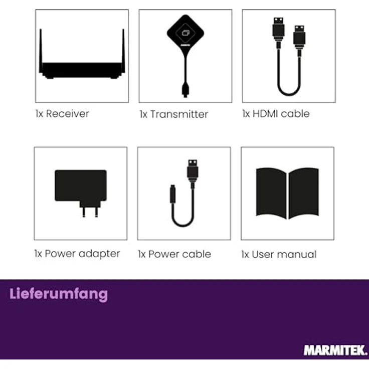 Marmitek 25008488, Router, Wi-Fi 5 (802.11ac), 4K unterstützt, Schwarz, mit externen Antennen und HDMI-Schnittstelle – Bild 7