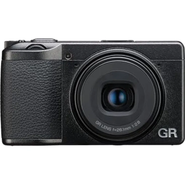 Ricoh GR IIIx HDF, Kompaktkamera mit eingebautem Highlight-Diffusionsfilter, 24MP APS-C CMOS Sensor, 40mmF2.8 GR Objektiv, dunkelsilberner Auslöser - Preisvergleich