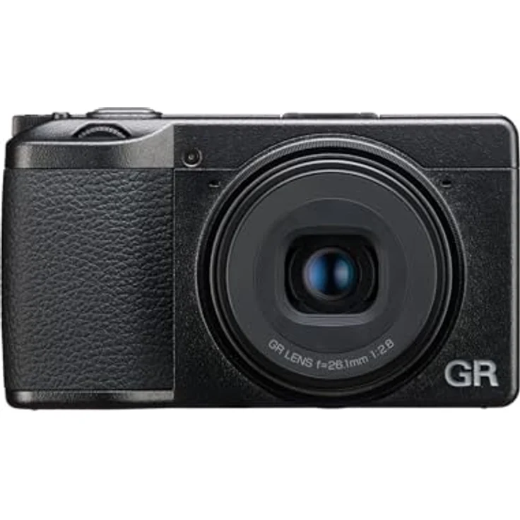 Ricoh GR IIIx HDF, Kompaktkamera mit eingebautem Highlight-Diffusionsfilter, 24MP APS-C CMOS Sensor, 40mmF2.8 GR Objektiv, dunkelsilberner Auslöser - Preisvergleich – Bild 1