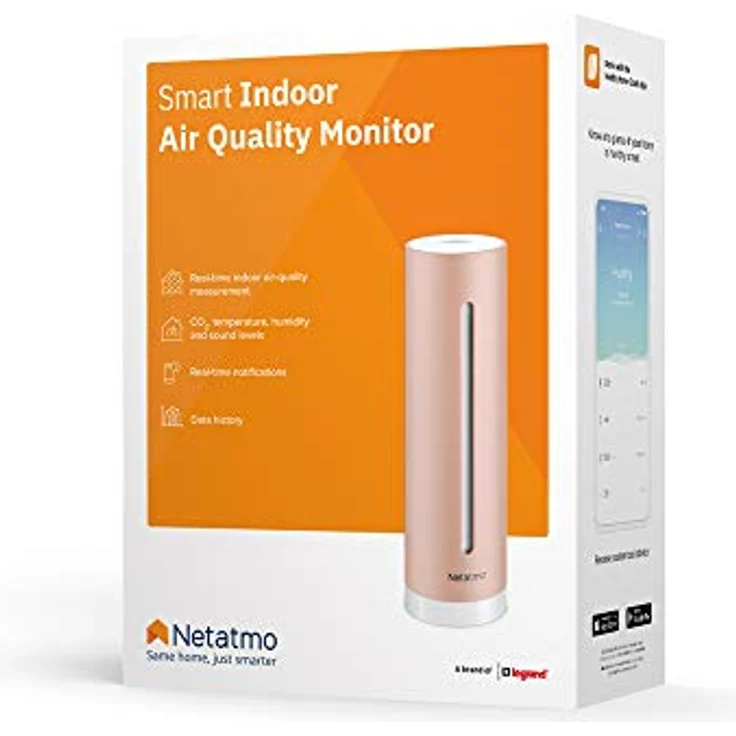 Netatmo Healthy Home Coach Pink, Weiß – Bild 6