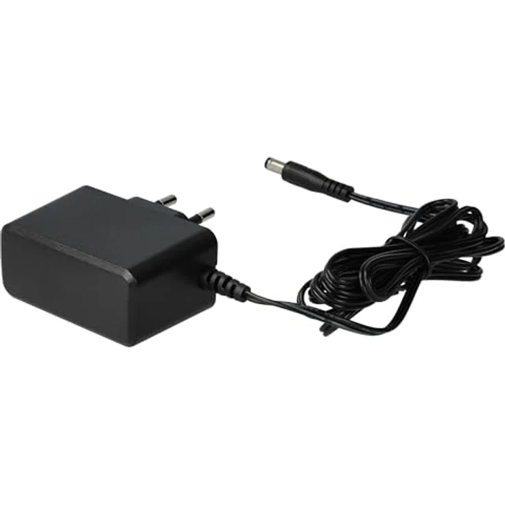vhbw Netzteil kompatibel mit Poly Voyager 4220 UC, 4210 UC, 4220 Office, 4210 Office, 4210, 4220 Headset, Kopfhörer - 175 cm, schwarz 9V/1,0A, Euro-Stecker, Ersatznetzteil – Bild 3