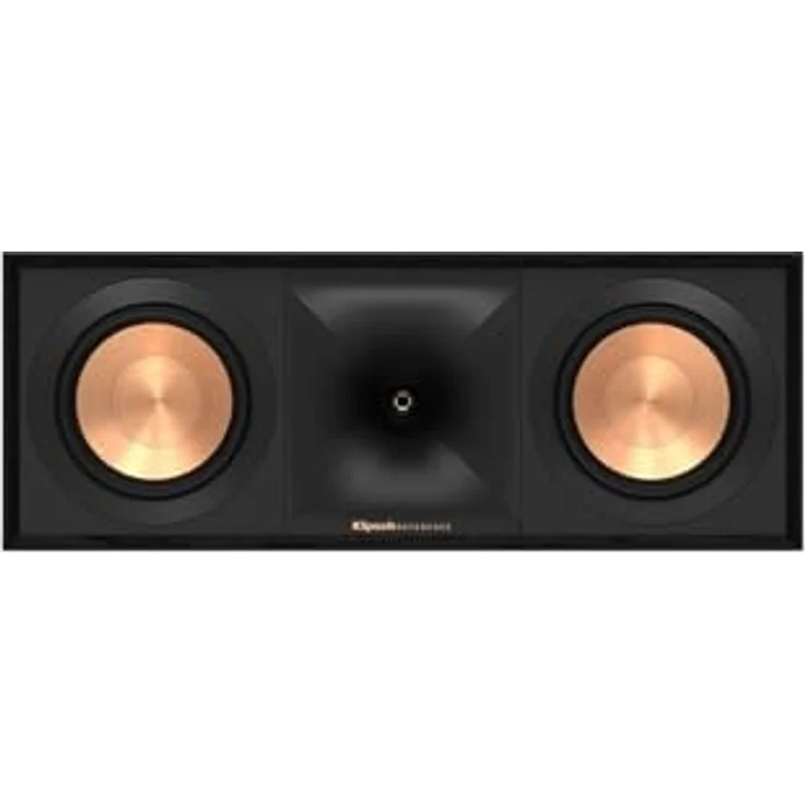 Klipsch R-50C Center-Lautsprecher mit Tractrix Lautsprecherdesign und LTS Hochtöner, schwarz – Bild 5