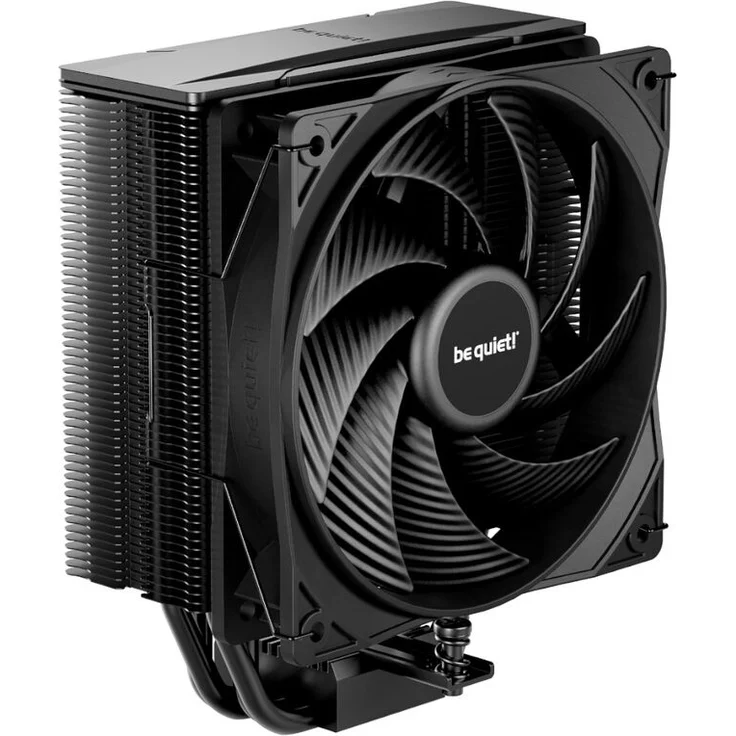 be quiet! Pure Rock 3 CPU-Kühler - 120mm, schwarz - Leistungsstarker Kühler mit 6 Heatpipes, PWM-Lüfter für bis zu 190W TDP – Bild 1