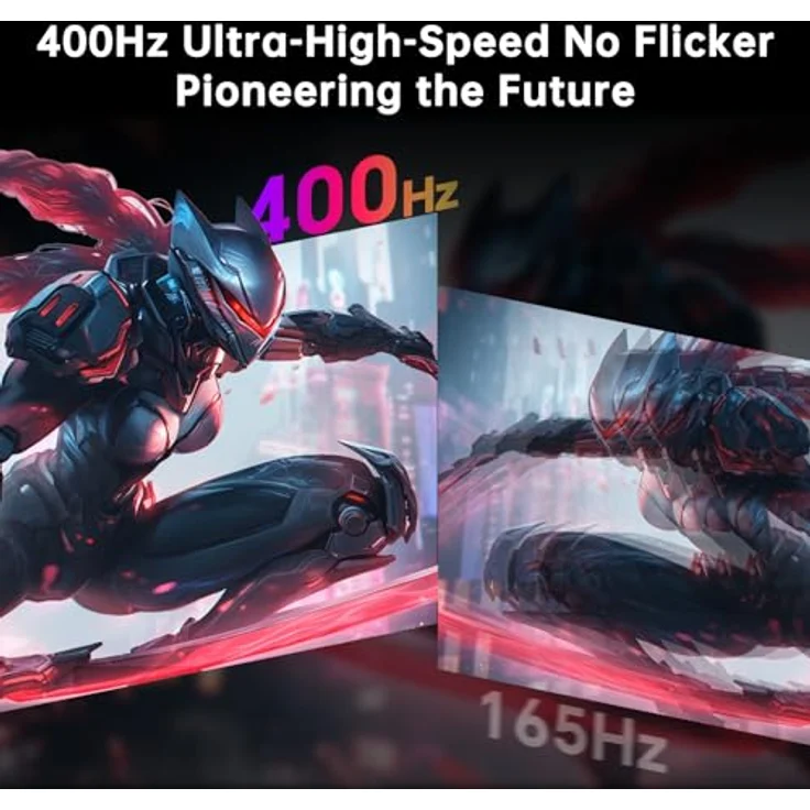 KTC H25X7, 24.5 Zoll 400Hz Gaming Monitor, Fast IPS 1ms, FHD 1080P, Adaptive Sync, HDR 400, 128% sRGB, HDMI x2, DP x2, neigungsverstellbar – Bild 2