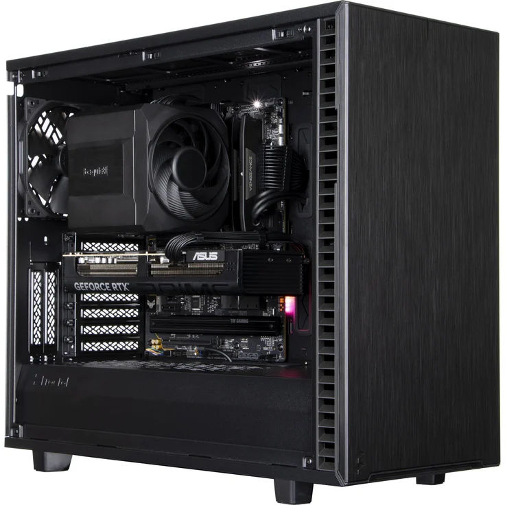 ALTERNATE Gaming-PC Silent Edition, RTX 5070 Ti, Intel® Core™ Ultra 7, 32 GB RAM, 2048 GB Speicherkapazität, schwarz