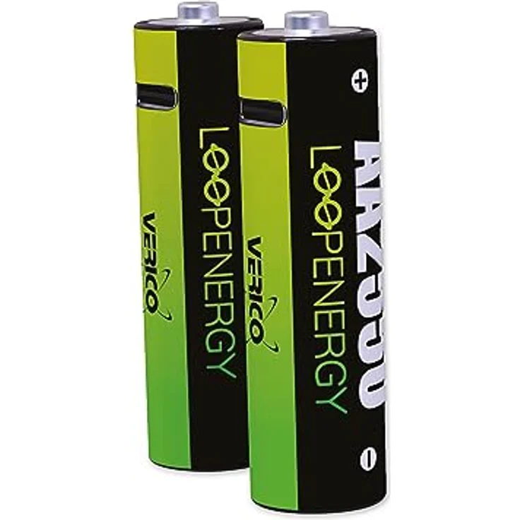VERICO LoopEnergy AA USB-C Mignon-Akku 2550mWh 1,5V 2 St. Mignon (AA)-Akku Li-Ion 1700 mAh 1.5V 2St. – Bild 4