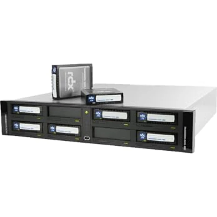 Overland-Tandberg RDX QuikStation 8 RM, NAS Appliance mit 8 integrierten RDX-Laufwerken – Bild 3