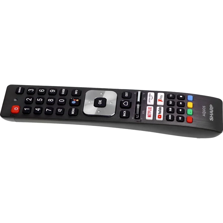 Sharp SHW/RMC/0139N Fernbedienung, Original Ersatzteil für 4T-C55FN und 4T-C65FN TV Fernseher, passgenau und hochwertige Qualität