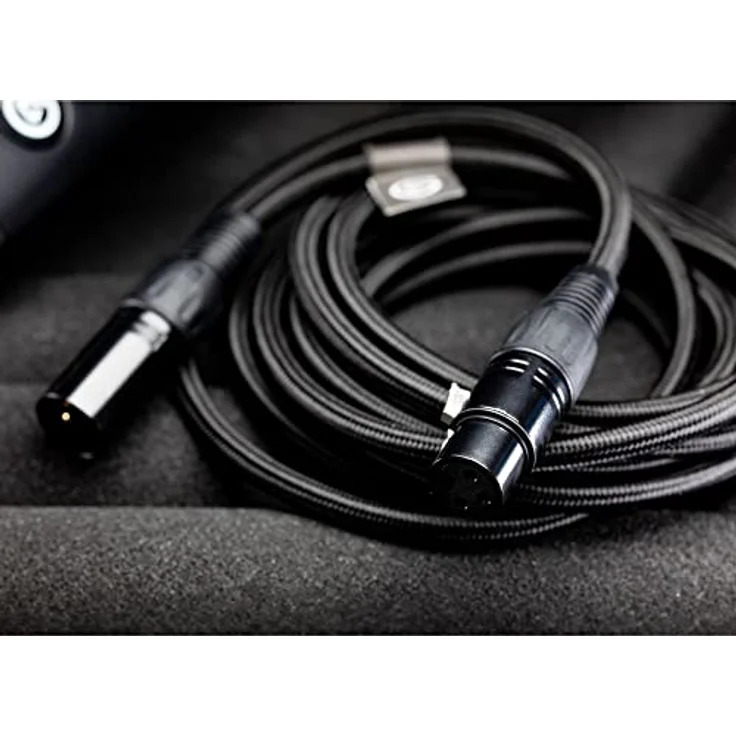 Elgato XLR Cable – Geschirmtes Mikrofonkabel für Studioaufnahme und Liveproduktion, vergoldete Kontakte, Stecker auf Buchse, für Mikrofonpegel und symmetrischen analogen Line-Pegel, 3 m – Bild 2