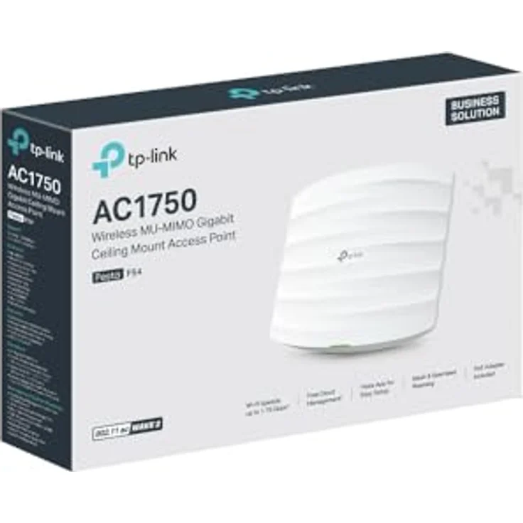 TP-Link AC1350 WI-FI ACCESS POINT, Wi-Fi 5 - AC1350, Gigabit Ethernet Port, Mesh & nahtlose Zirkulation, weiß – Bild 5