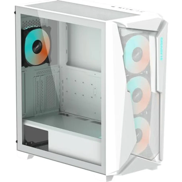 Gigabyte C301G WHITE V2 (mATX, Mini-ATX, ATX) PC Gehäuse – Bild 2