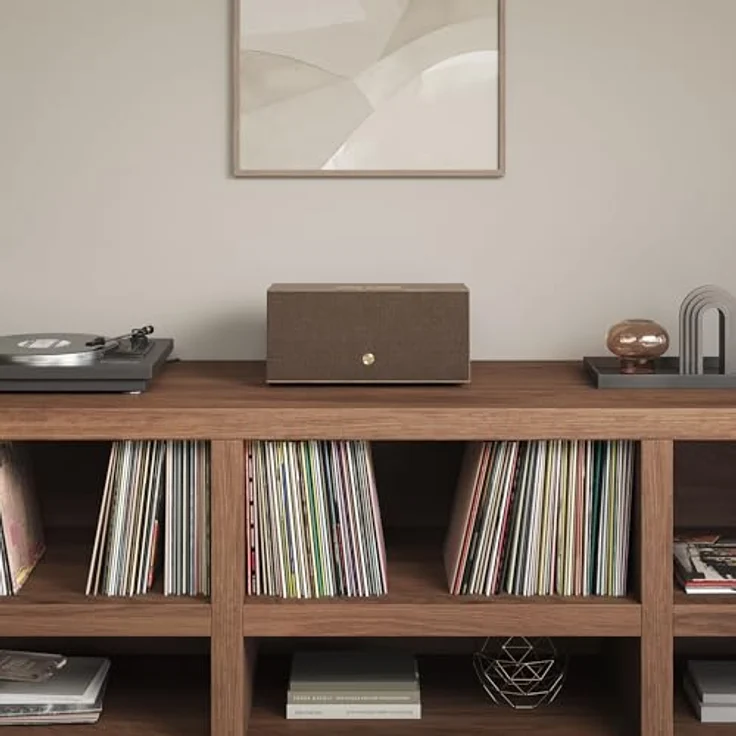 Audio Pro C20 W, Multiroom Streaming-Lautsprecher mit Airplay 2 und Bluetooth, Braun – Bild 2