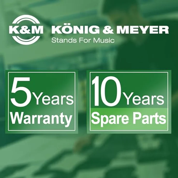 K&M 19759 Smartphone-Stativ, universelles Stativ für Smartphones mit Höhenverstellbarkeit von 600 bis 1400 mm, Schwarz – Bild 7