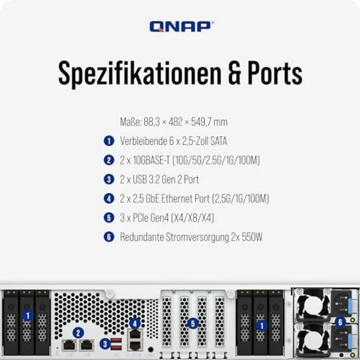 QNAP TBS-H574TX (0 TB), NAS – Bild 5