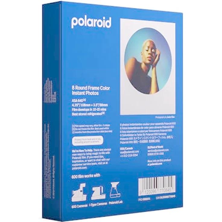 Polaroid Color 600 Round Frame Sofortbildfilm mit rundem Rahmen – Bild 3