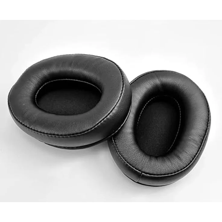 INF Ersatz-Ohrpolster für Kingston HyperX Cloud Hurricane 2/Alpha/Alpha S, Ergonomisches Design, Isolation und Komfort, Proteinleder, Schwarz – Bild 4