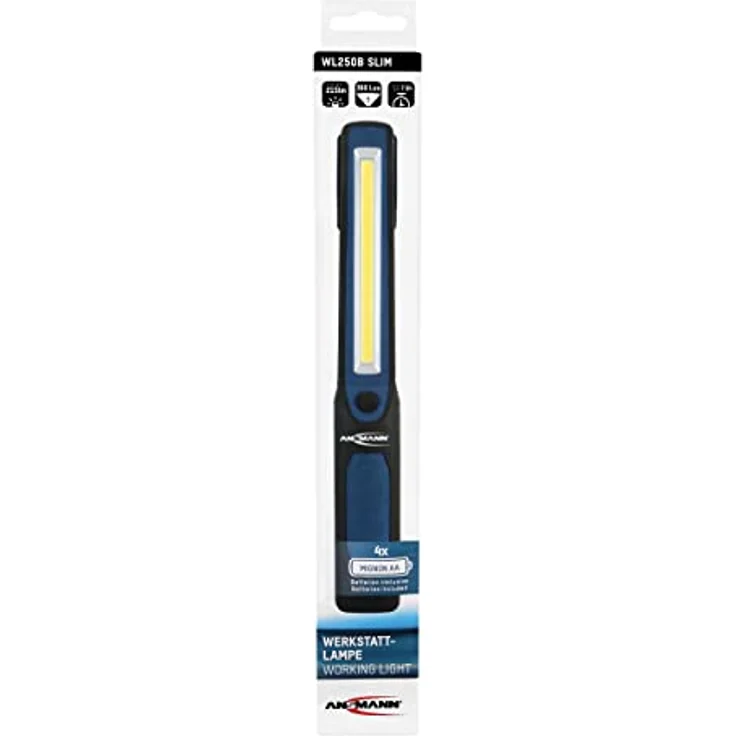 Ansmann ANS 1600-0265 - LED-Arbeitsleuchte WL250B slim, 215 lm, 4x AA (Mignon) – Bild 6