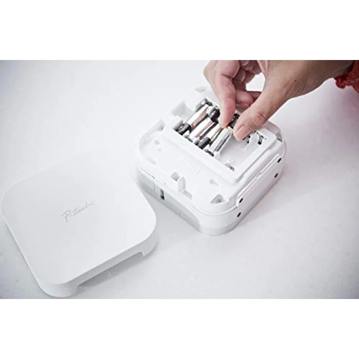 Brother PT-P300BT P-Touch Cube Etikettendrucker, kompakt, lässt Sich leicht mit Smartphones und Tablets bis 12 mm verbinden – Bild 5