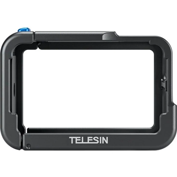 TELESIN Ultra Light Metal Rabbit Cage für DJI Osmo Action 3/4/5, robustes und leichtes Actioncam-Zubehör