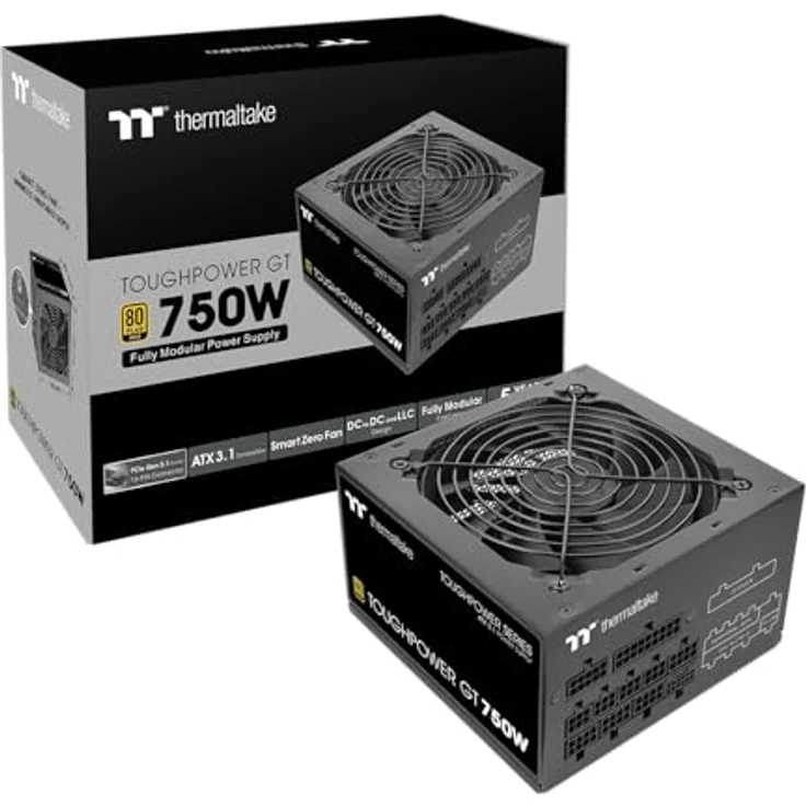 Thermaltake Toughpower GT 750W Modular 80Plus Gold Netzteil – Bild 1