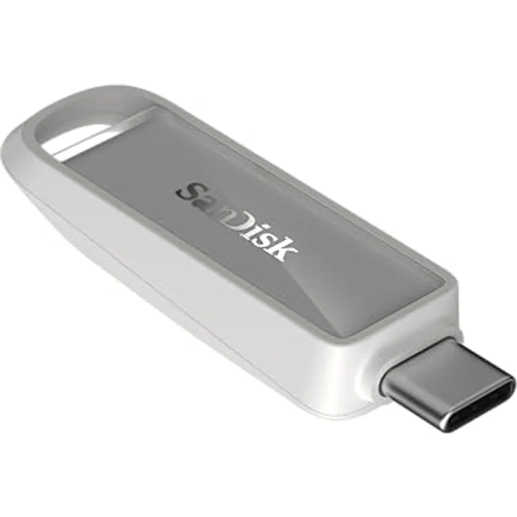 SanDisk Phone Drive 512 GB USB Type-C, Flash-Laufwerk mit 150 MB/s Lesen, Schlüsselring-Öse, Arctic White – Bild 4