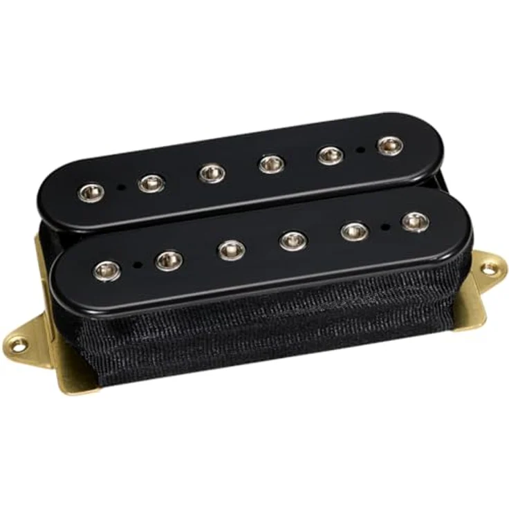DiMarzio DP100F BK Super Distortion-F, Tonabnehmer für Hardrock mit runden Mitten, schwarz, inkl. Schrauben und Federn – Bild 1