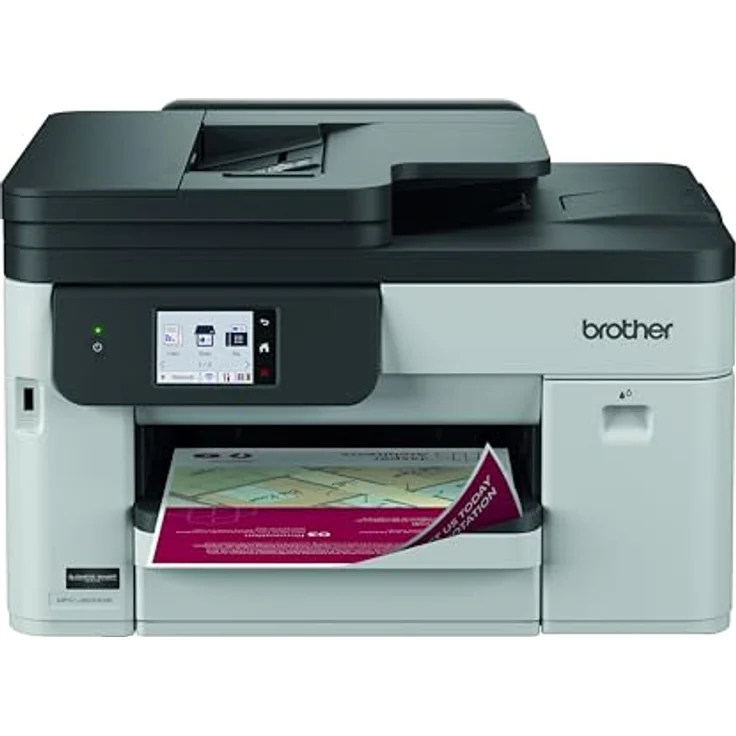 Brother MFC-J5010DW, 4-in-1 Business-Ink Multifunktionsgerät mit automatischem Duplexdruck, 28 Seiten/Min, 250 Blatt Papierzufuhr und 6,8 cm Touchscreen – Bild 1