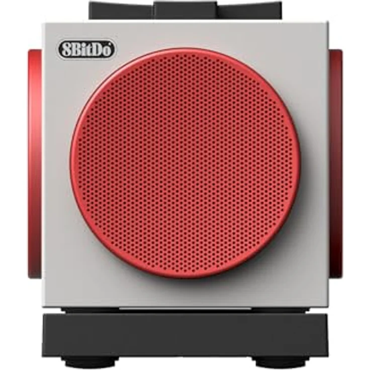 8BitDo Retro Cube 2 Speaker, Tragbarer Bluetooth Lautsprecher mit Stereo Sound, Wireless Charging Dock, Bluetooth 5.3/2.4G/kabelgebunden, N Edition – Bild 1