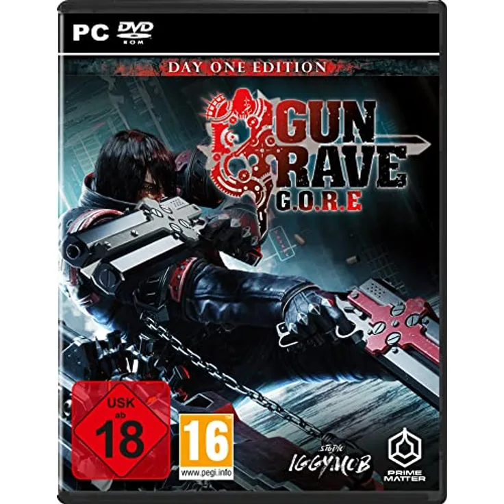 Gungrave: G.O.R.E. Day One Edition (PC) (64-Bit) - Prime Matter Stylische Third-Person-Schießorgien und Martial-Arts-Nahkampf
