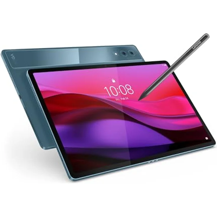 Lenovo Yoga Tab Plus Tablet 32,7 cm (12,7 Zoll), 3K, Snapdragon 8 Gen 3, 16 GB RAM, 256 GB UFS 4.0, 144 Hz, Wi-Fi 7, Bluetooth 5.4, Android 14, Tidal Teal – Bild 3