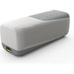 PHILIPS Audio Kabellose Lautsprecher Bluetooth, Hochportabler & Wasserdichter IP67 Lautsprecher Mit Integriertem Mikrofon Für Anrufe & Powerbank, 24 Stunden Wiedergabe,TAS7807W, Weiß, Groß