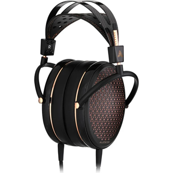 Audeze CRBN2, High-End elektrostatische Kopfhörer, kabelgebunden, schwarz/gold, mit 120mm Treibern und SLAM Treiber-Technologie für optimalen Bass und Klangqualität