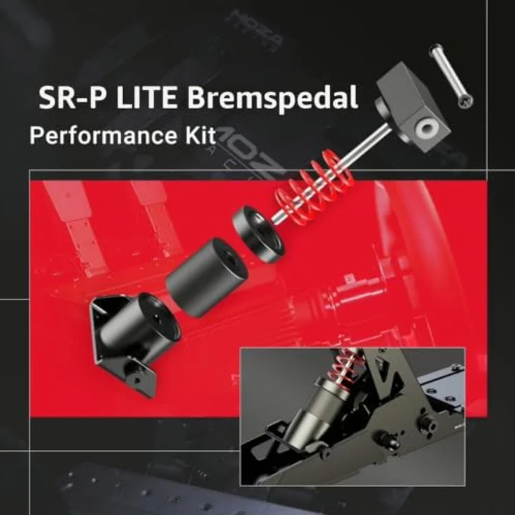 Moza Racing SR-P Lite Brake Pedal Performance Upgrade Kit, realistische Pedalbewegung mit langlebigen Komponenten – Bild 6