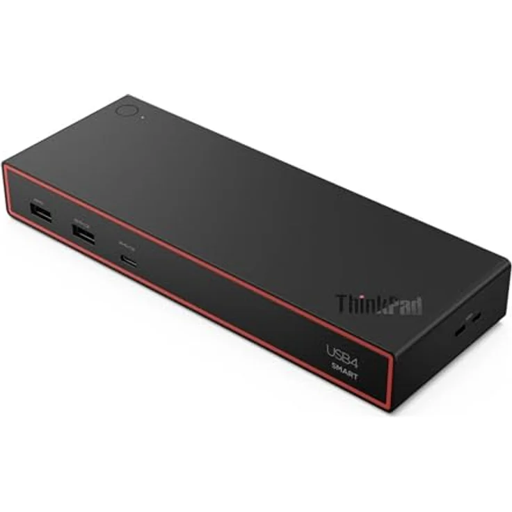 Lenovo Thinkpad USB 4 Smart Dock 100W, Dockingstation mit neuester USB4-Technologie und universeller Betriebssystem-Kompatibilität – Bild 2
