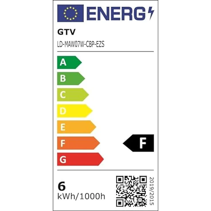 ENERGMiX LED Einbauleuchte slim Panele in Schwarz|120 x 120 x 22mm|560 Lumen|Warmweiß (3000 K) – Bild 3