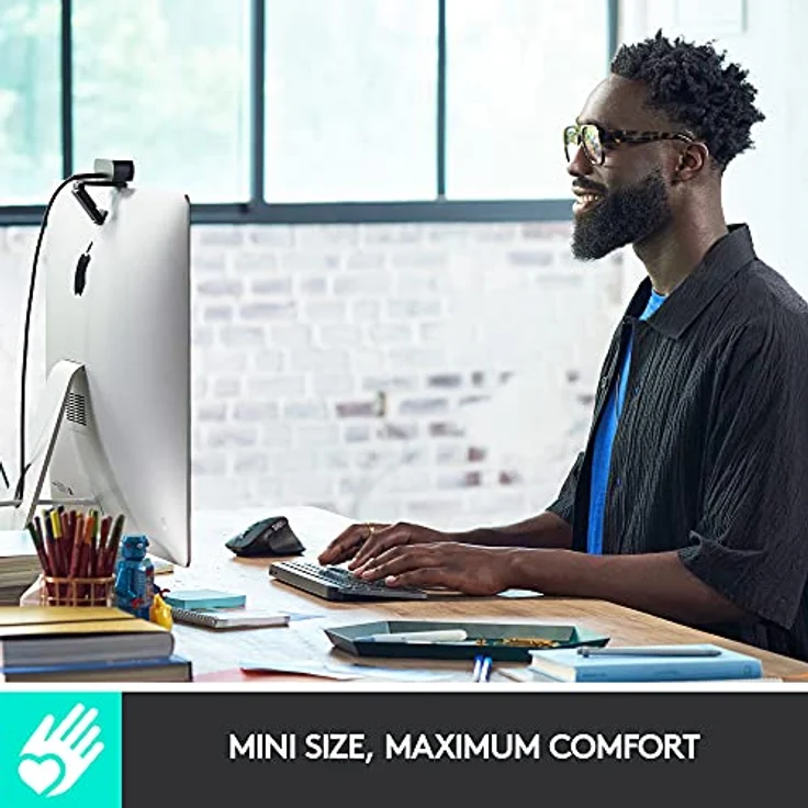 Logitech MX Keys Mini Minimalist Wireless Illuminated Keyboard (920-010500) Englisch QWERTY – Bild 3