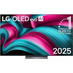LG OLED77C5ELB, 77 Zoll 4K OLED evo AI TV mit α9 Gen8 Prozessor, webOS 25, 120Hz (VRR bis 144Hz), Dolby Vision und Dolby Atmos