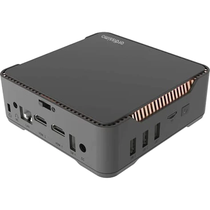 Ordissimo MiniPC Luna2 J3455, 4 GB RAM, 64 GB eMMC, HDMI, kompakte Workstation mit Intel HD Graphics – Bild 4