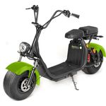ENEWAY COCO II plus 2000W 60V Fatwheel LowRider Scooter mit Strassenzulassung 45 km/h GREEN - Preisvergleich