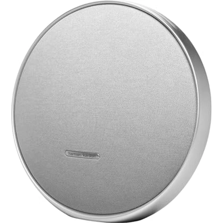 Harman Kardon Onyx Studio 9, tragbarer Bluetooth-Lautsprecher mit Auracast Multi-Speaker-Verbindung, adaptiver Selbstabstimmung, USB-Ladeanschluss, 8 Stunden Akkulaufzeit, Grau – Bild 1